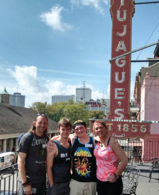 Family on New Orleans Tour