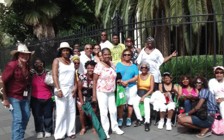 Group on a New Orleans Tour